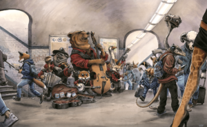La musique adoucit le métro