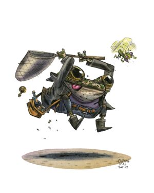 crapaud vert