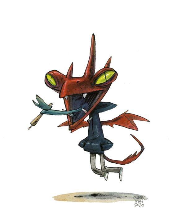 Dragon foncedé