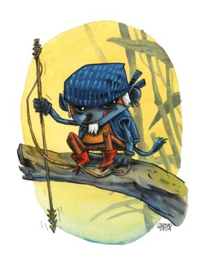 maraudeur pêcheur