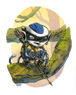 maraudeur bleu