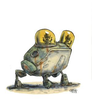 robot grenouille