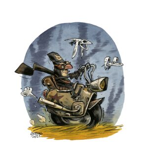 Biker wizard
